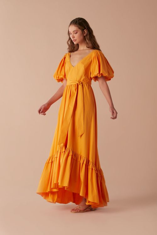 Vestido Farol Amarelo