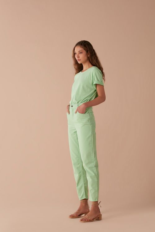 Calça Taninim Verde