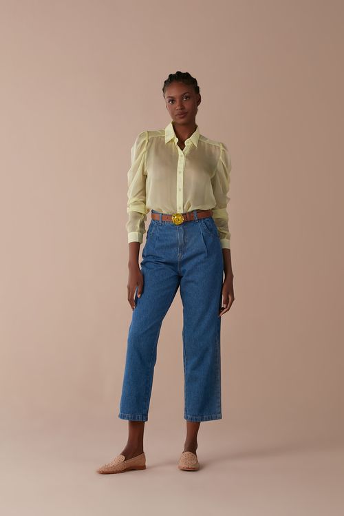 Calça Alma SS22 Jeans Médio