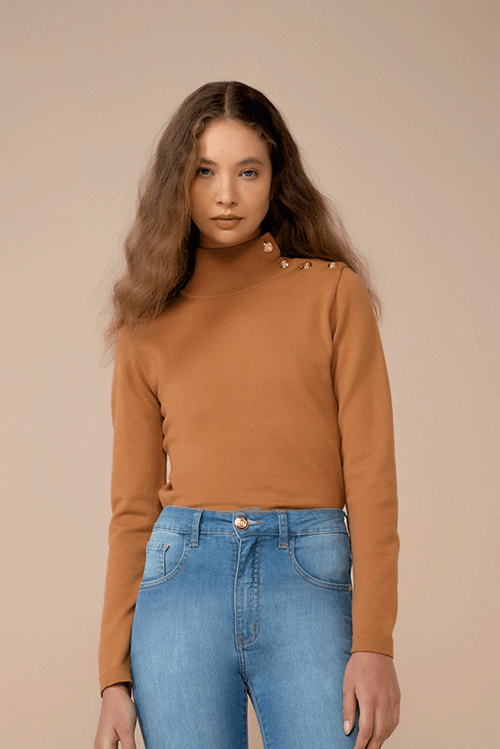 Blusa Campeiro Camel