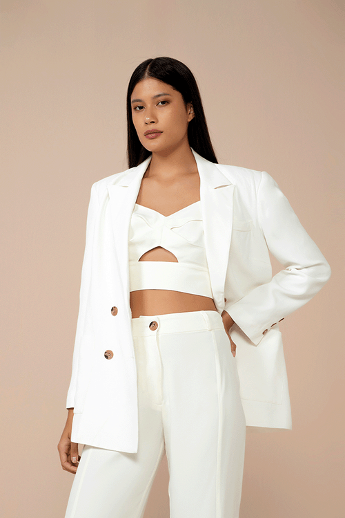 Blazer Calabrês Off White