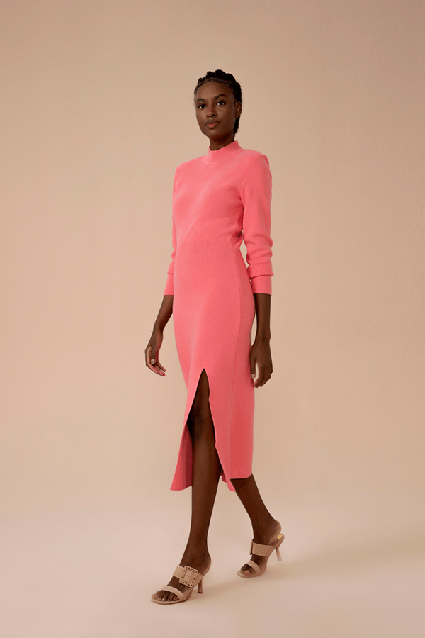 Vestido Corner Rosa Chiclete