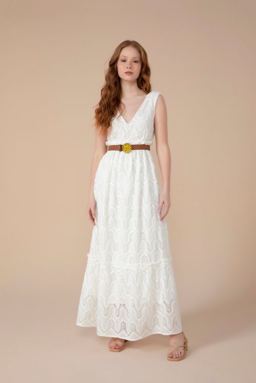 Vestido Ningen Off White