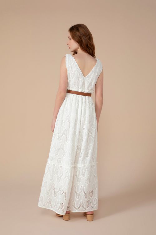 Vestido Ningen Off White