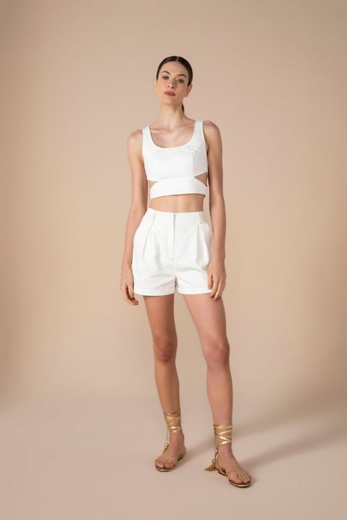 Bermuda Franca Off White