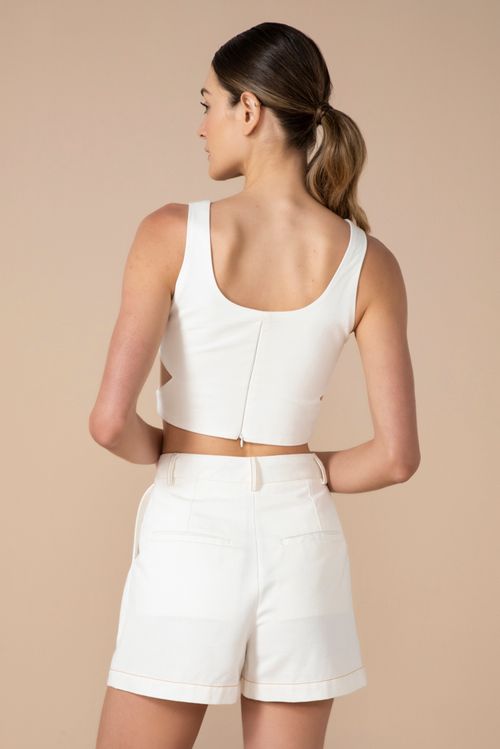 Bermuda Franca Off White