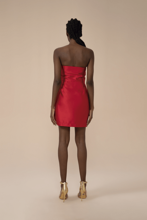 Vestido Havai Vermelho