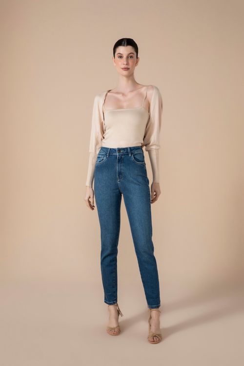 Calça Clementine Jeans Médio