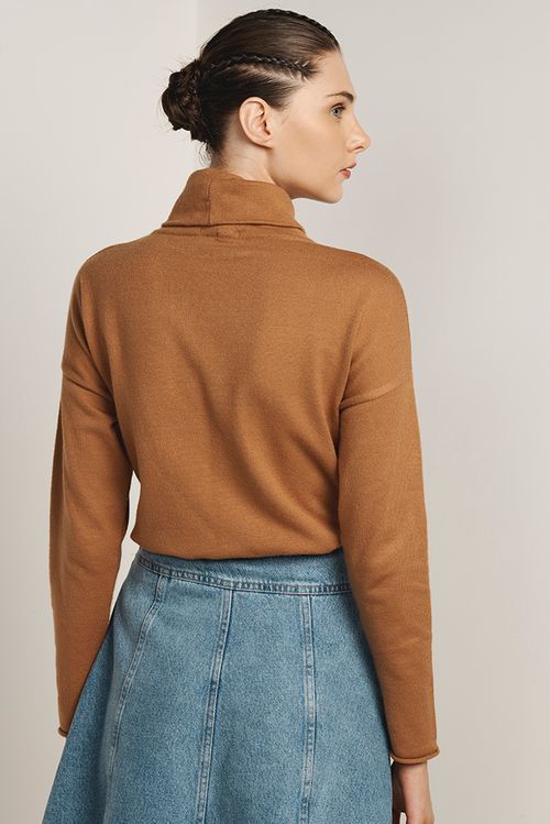 Blusa Willians Camel