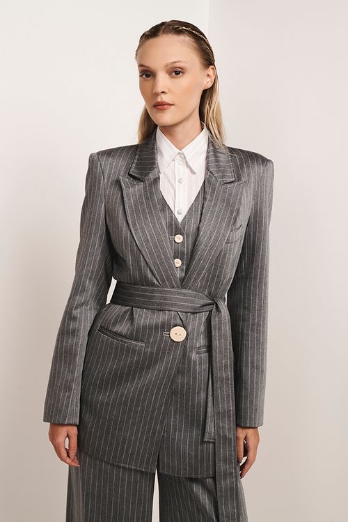 Blazer Monaco Cinza