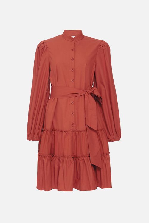 Vestido Maria Telha