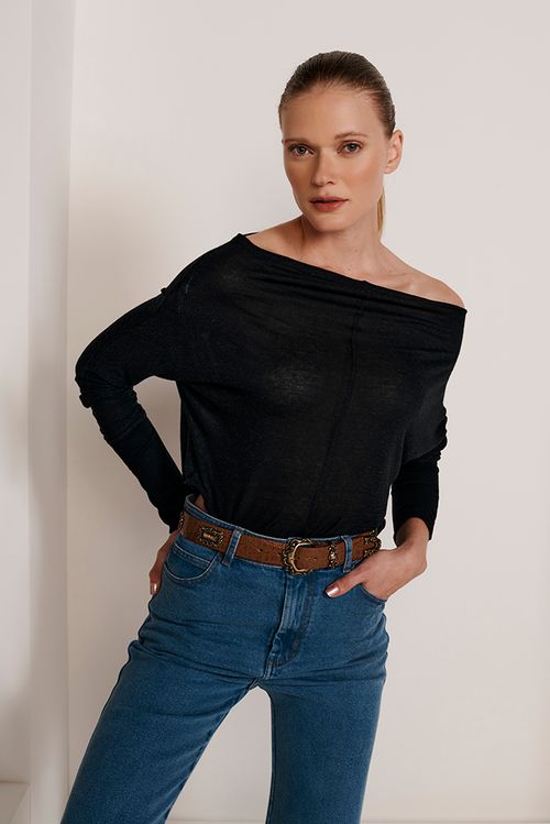 Blusa Costa Preto