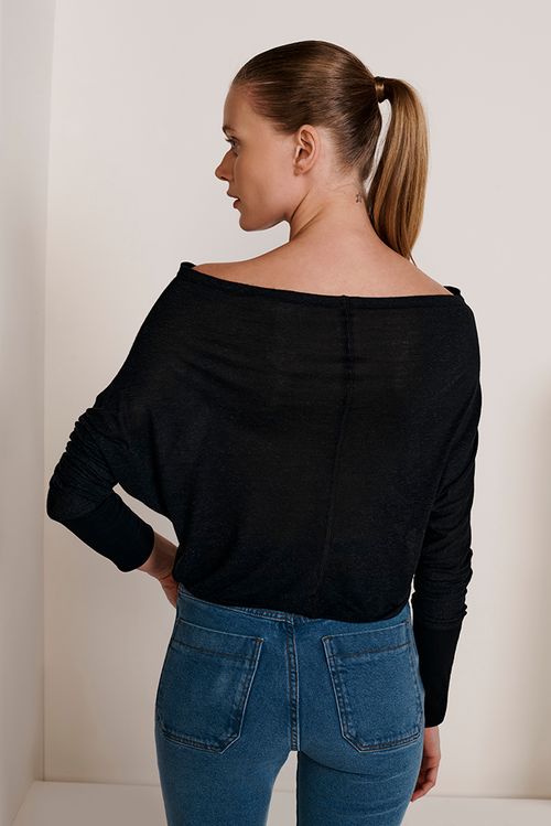 Blusa Costa Preto