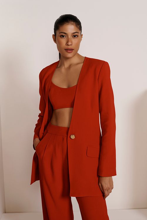 Blazer Agnes Vermelho