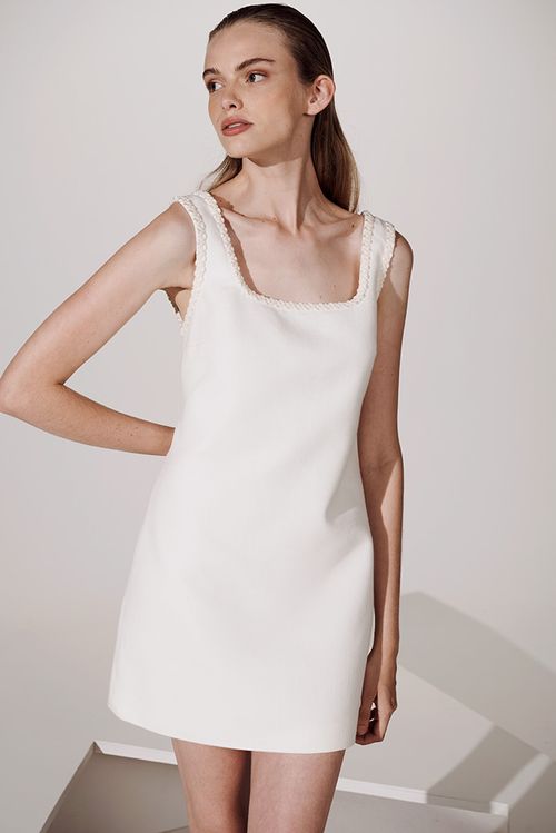 Vestido Delaporte Off White