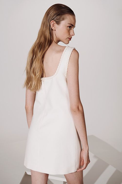 Vestido Delaporte Off White