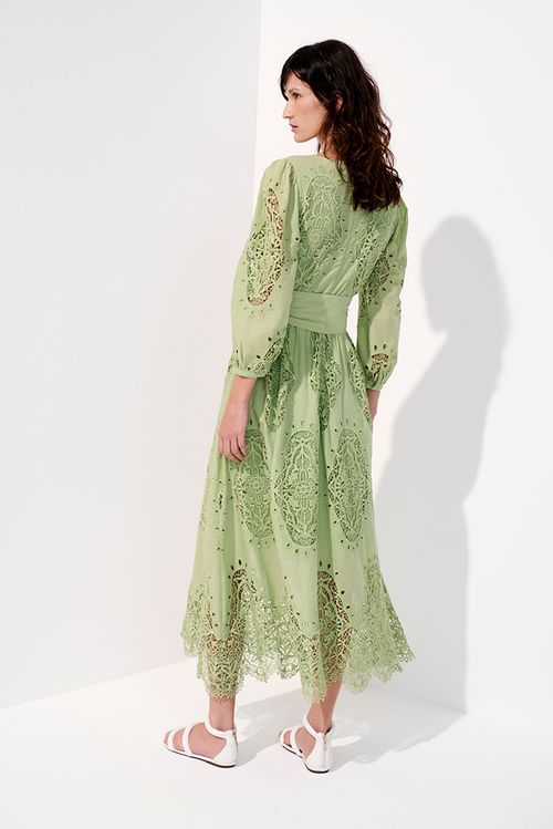 Vestido Chantal Matcha