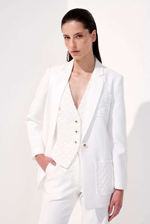 Blazer Constantini Off White