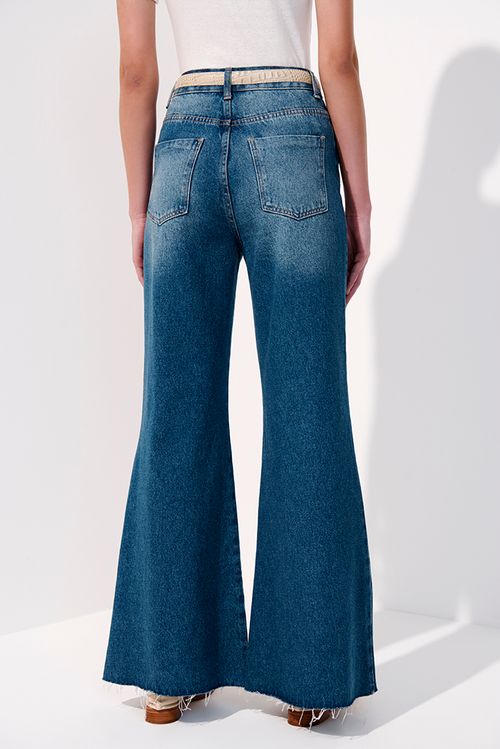 Calça Bia Jeans Médio