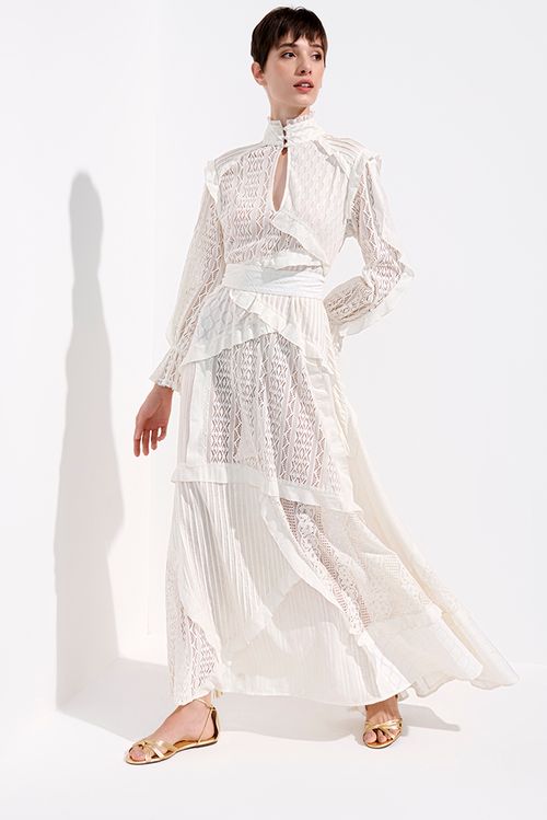 Vestido Rosa Perola