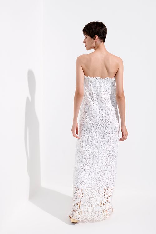 Vestido Simon Off White