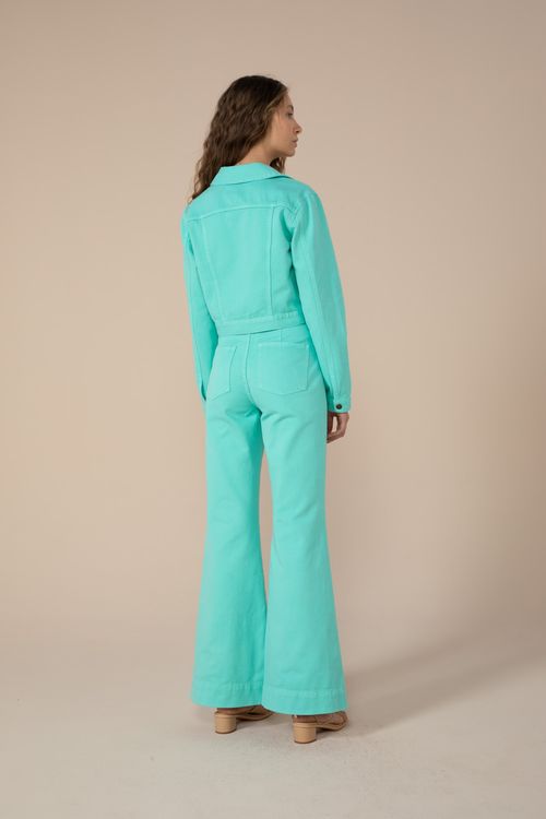 Calça Nishida Turquesa