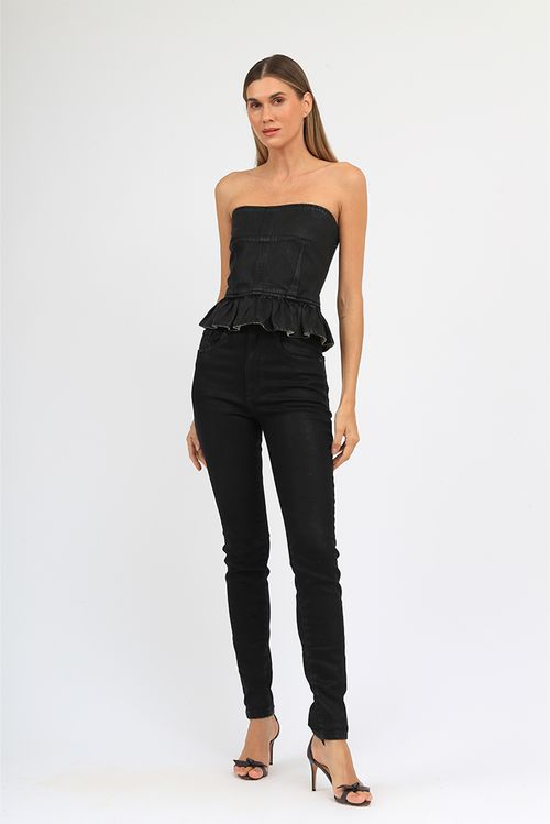 Calça Margaret Jeans Black