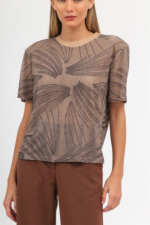 Blusa Lara Camel