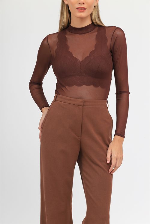 Blusa Willa Chocolate