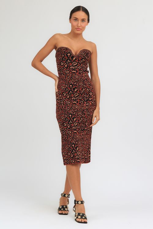 Vestido Tricot Onca Onca