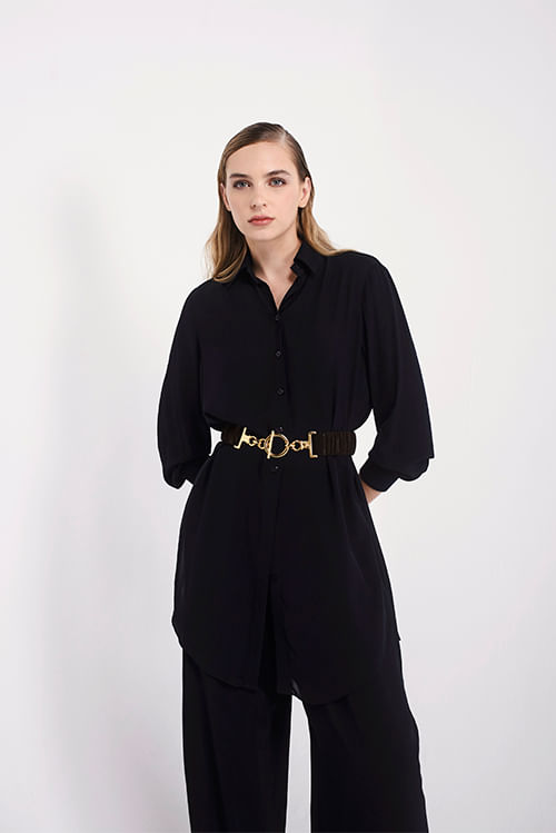 Camisa Helena Dark Blue