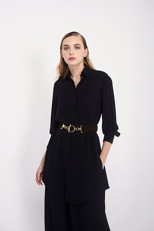 Camisa Helena Dark Blue