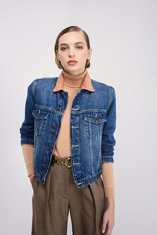 Jaqueta Ada Jeans Medio