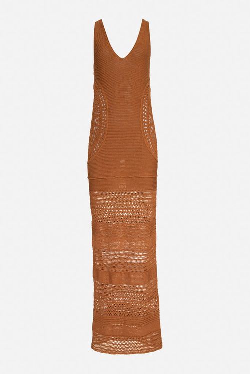 Vestido Renee Camel
