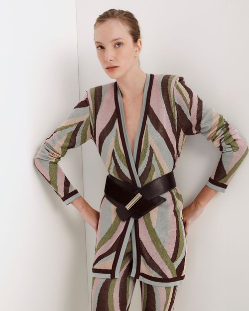 Cardigan Infinity Estampado