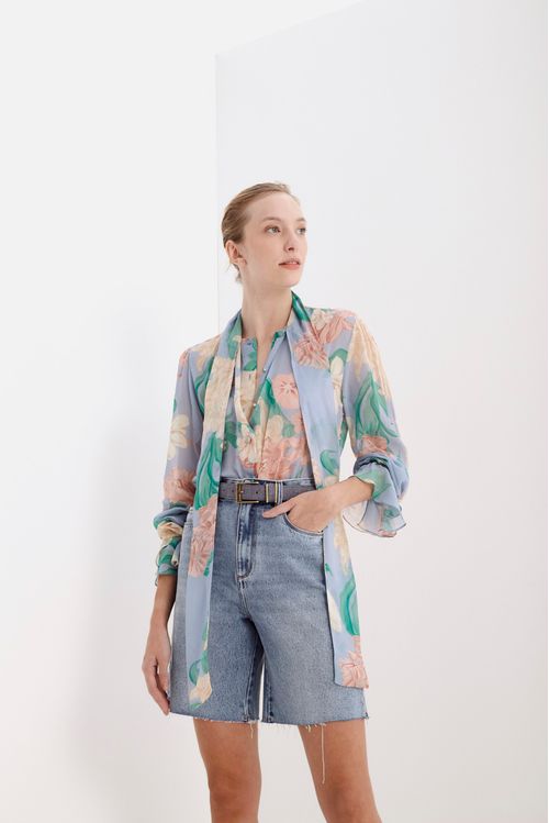 Bermuda Jade Jeans Medio