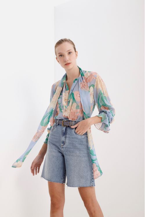 Bermuda Jade Jeans Medio