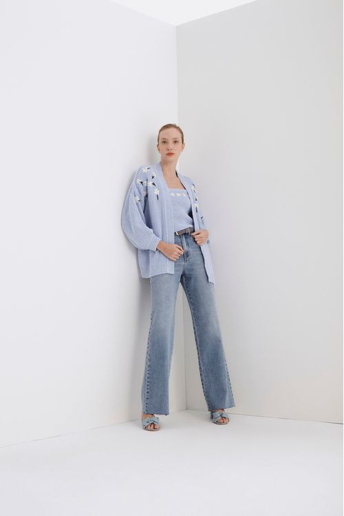 Calça Ametista Jeans Medio