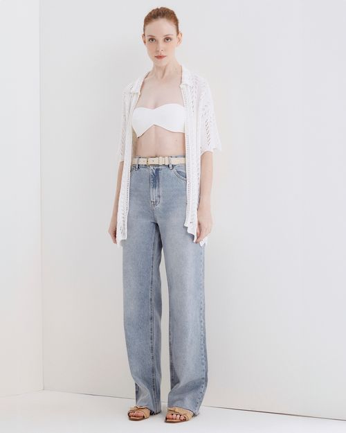 Calça Erin Jeans Claro