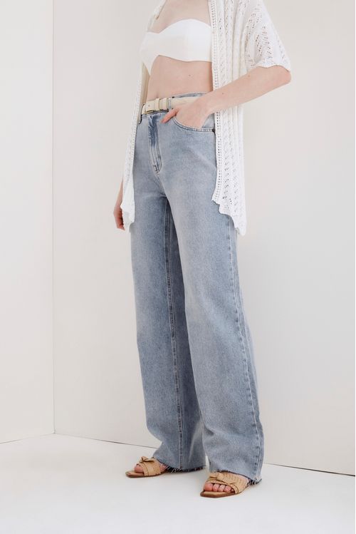 Calça Erin Jeans Claro