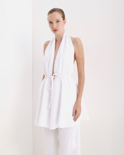 Vestido Ashley Branco