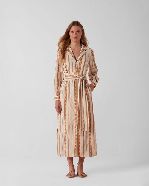 Vestido Toro Camel