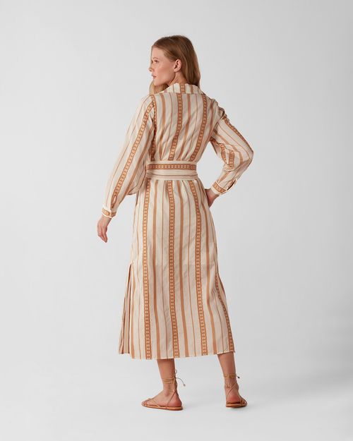 Vestido Toro Camel