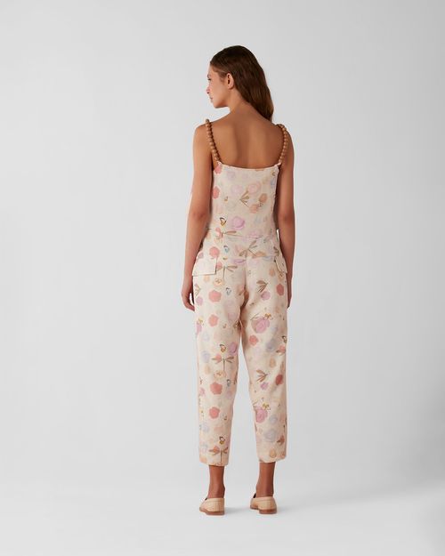 Top Cropped Camomila Petala