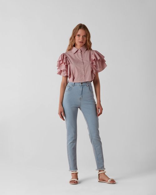 Calça Tokhom Jeans Claro