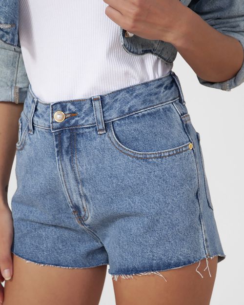 Shorts Hoover Jeans Medio