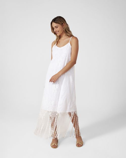 Vestido Monique Branco