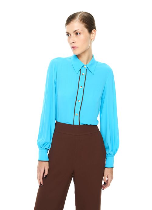 Camisa Hayley Azul Ceu