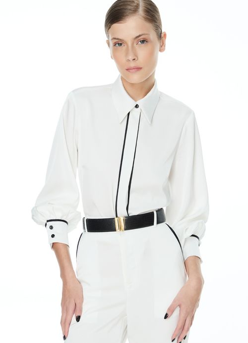 Camisa Lisa Off White
