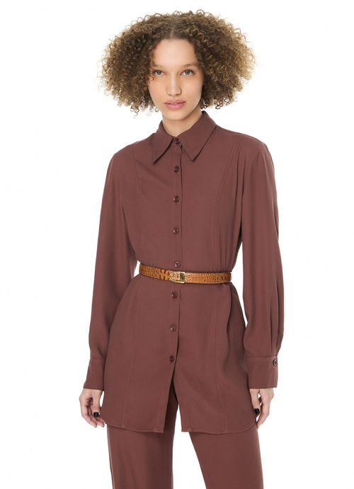 Camisa Melina Marrom